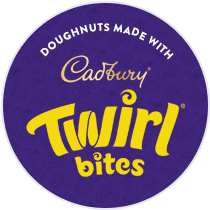 Cadbury® Twirl® Bites Doughnuts at Krispy Kreme